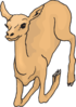 Leaping Deer Clip Art